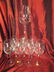 8 LENOX CRYSTAL WINE GLASSES, APPROX 10"H - 2