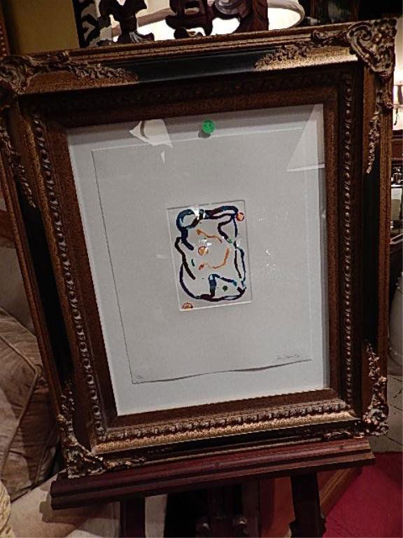 SAM FRANCIS (AMERICAN, 1923-1994) LIMITED EDITION 1992: SAM FRANCIS (AMERICAN, 1923-1994) LIMITED EDITION 1992 ETCHING, UNTITLED, #15 OF 36, PENCIL NUMBERED & SIGNED, APPROX 28" X 24" FRAMED