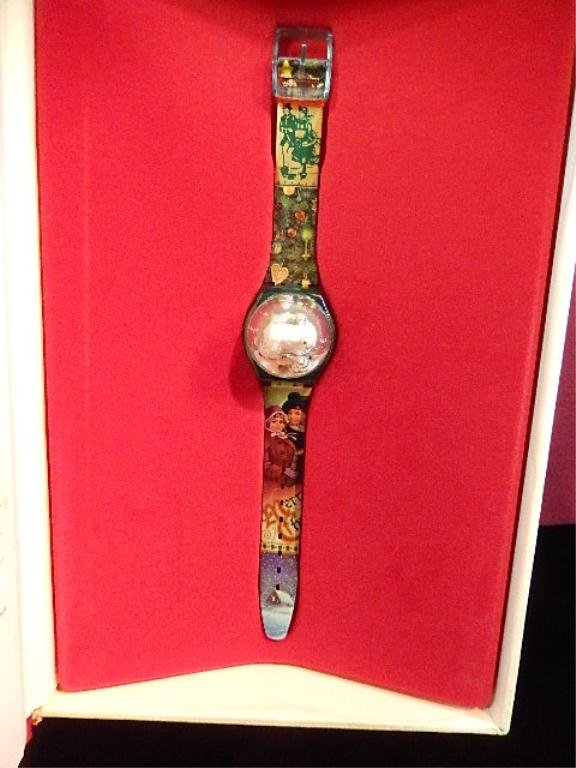 SWATCH "MAGIC SPELL" WATCH, CIRCA CHRISTMAS 1995, IN: SWATCH "MAGIC SPELL" WATCH, CIRCA CHRISTMAS 1995, IN ORIGINAL PACKAGE