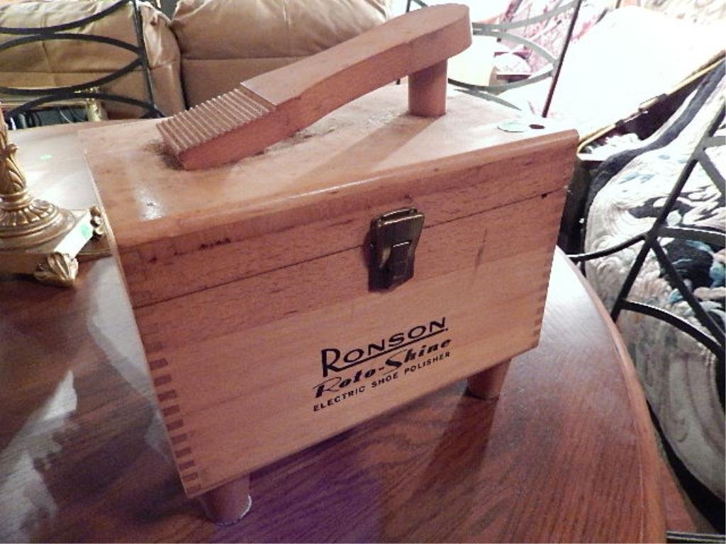 RONSON ROTOSHINE ELECTRIC SHOE POLISHER Oct 01, 2013 Wilton