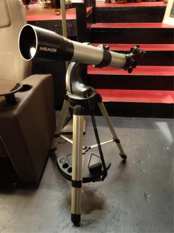 MEADE TELESCOPE WITH COMPUTER CONTROL, D=80mm, F=800mm,