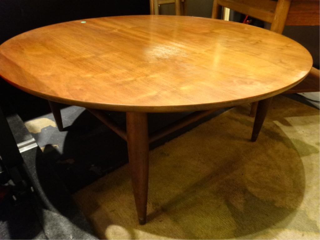 MID CENTURY MODERN MERSMAN COFFEE TABLE, APPROX 32"