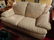 3 PC WHITE LEATHER LIVING ROOM SET, INCLUDES LOVESEAT, - 2