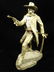 JIM PORTER PEWTER GUNSLINGER FIGURE, LIMITED EDITION