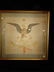 ANTIQUE HANDPAINTED HANDKERCHIEF, CIRCA 1833-1855,