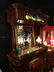 PULASKI CANOPY OAK BAR WITH 3 BARSTOOLS, LIGHTED - 3