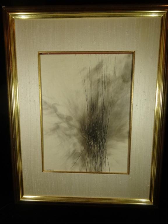 LEONARDO NIERMAN MIXED MEDIA ON PANEL, CONTEMPORARY: LEONARDO NIERMAN MIXED MEDIA ON PANEL, CONTEMPORARY COLORFUL ABSTRACT, SIGNED NIERMAN LOWER LEFT, APPROX 26.25" X 20.5" FRAMED, APPRAISED AT $1200, SKU351.03