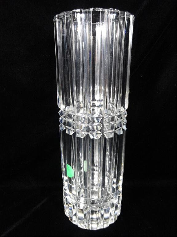 J.G. DURAND MONTPARNASSE CRYSTAL VASE. MADE IN FRANCE,