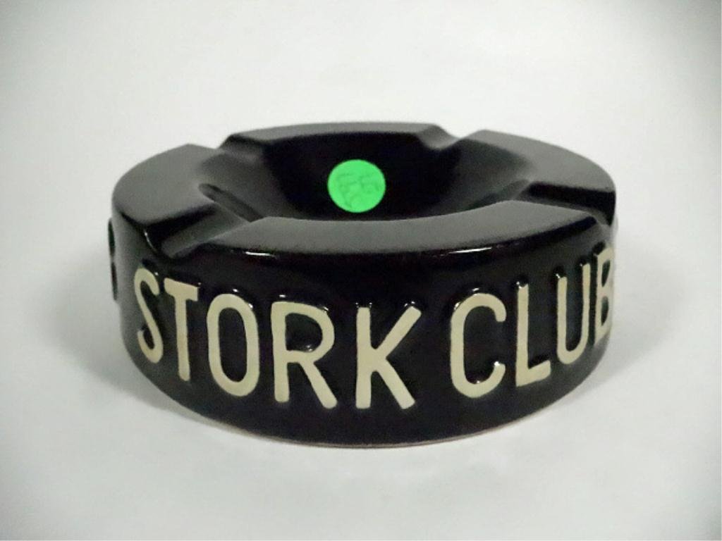 VINTAGE STORK CLUB ASHTRAY, APPROX 5.5" DIAMETER,: VINTAGE STORK CLUB ASHTRAY, APPROX 5.5" DIAMETER, SKU597.27