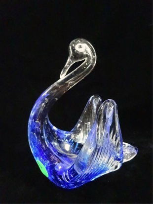 Murano Glass Bowl With Birds Mar 26 2016 Nest Egg Auctions In Ct