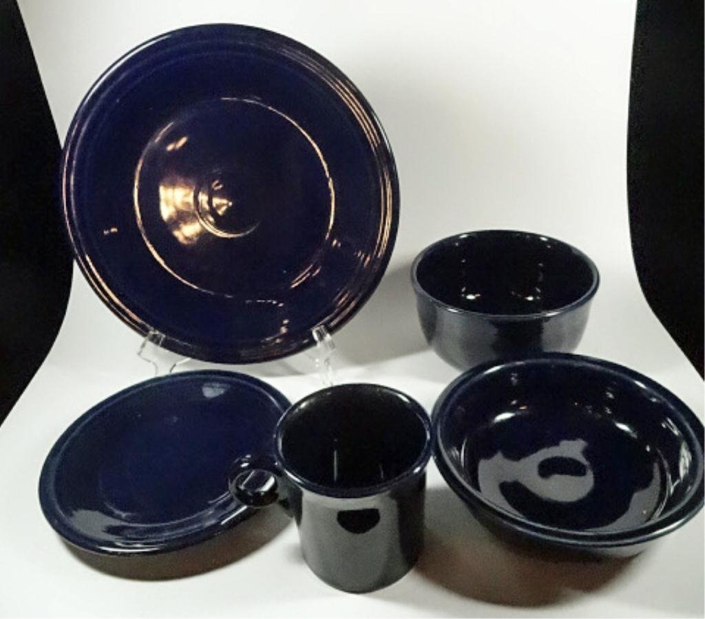 5 PC FIESTAWARE, COBALT, IN 4 PC BOX: 5 PC FIESTAWARE, COBALT, IN 4 PC BOX