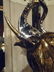 3 PC CERAMIC ELEPHANT, PEDESTAL, AND LIGHTED STAND, - 3