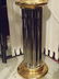 3 PC CERAMIC ELEPHANT, PEDESTAL, AND LIGHTED STAND, - 6