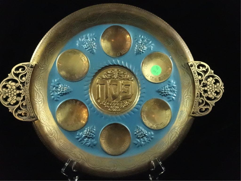 PASSOVER SEDER PLATE: PASSOVER SEDER PLATE