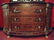 FRENCH EMPIRE STYLE MARQUETRY CHEST, INLAID WOOD, BOW