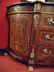 FRENCH EMPIRE STYLE MARQUETRY CHEST, INLAID WOOD, BOW - 4