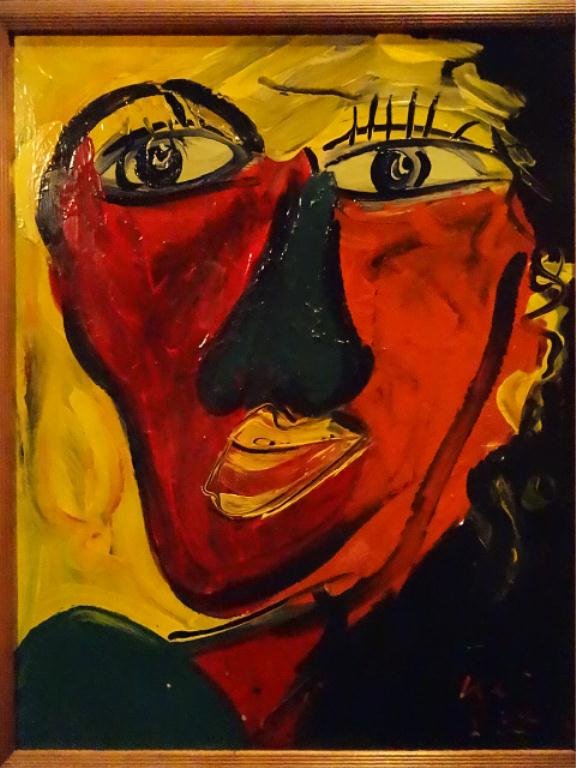 PETER KEIL ACRYLIC PAINTING ON CANVAS, PORTRAIT OF: PETER KEIL ACRYLIC PAINTING ON CANVAS, PORTRAIT OF RINGO STARR, TITLED RINGO STAR A BEATLE ON VERSO, SIGNED LOWER RIGHT, 24" X 30" FRAMED, SKU890.11