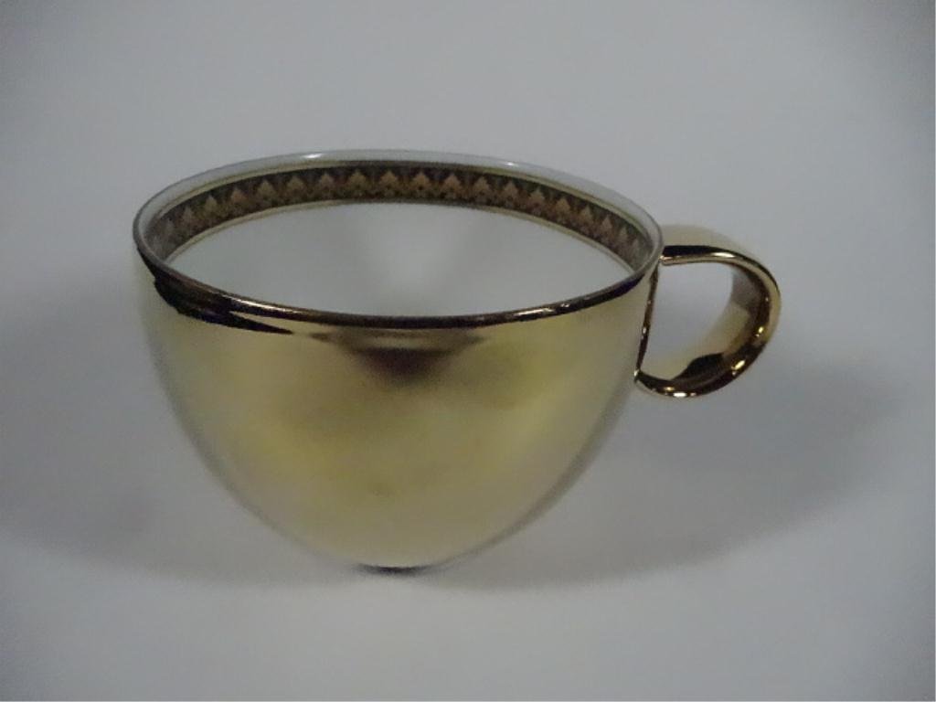 12 PC ROSENTHAL CHINA VERSACE CHINA CUPS, SKU692: 12 PC ROSENTHAL CHINA VERSACE CHINA CUPS, SKU692