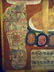 LARGE ANTIQUE TIBETAN THANGKA PAINTING ON LINEN, SEATED - 5