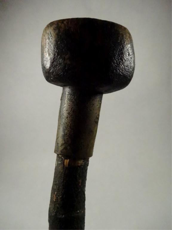 WALKING STICK / CANE WITH KNOB HEAD, APPROX 35.5"L,: WALKING STICK / CANE WITH KNOB HEAD, APPROX 35.5"L, SKU895
