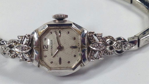 Vintage 14k Wittnauer Ladies Watch Diamond Sweetheart Mar 31 2015 Wilton Gallery In Fl