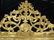 LARGE CARVER'S GILD ROCOCO GOLD GILT WOOD MIRROR, #2 OF - 2