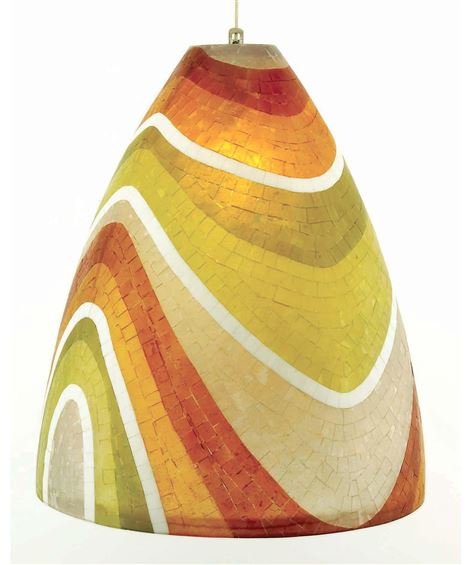 OGGETTI LUCE BIG BEN MOSAIC PENDANT LIGHT, MULTI COLOR (1 of 4)
