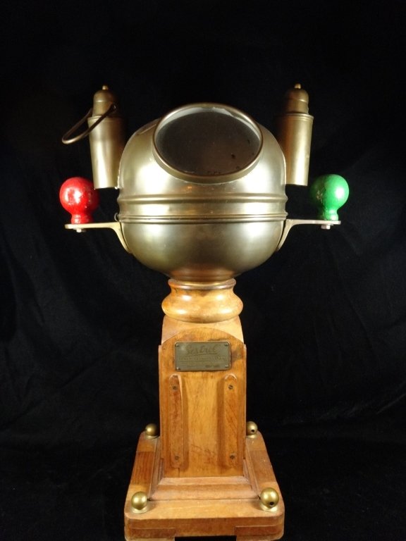 SESTREL BINNACLE WITH COMPASS, HENRY BROWNE & SON LTD., (1 of 10)