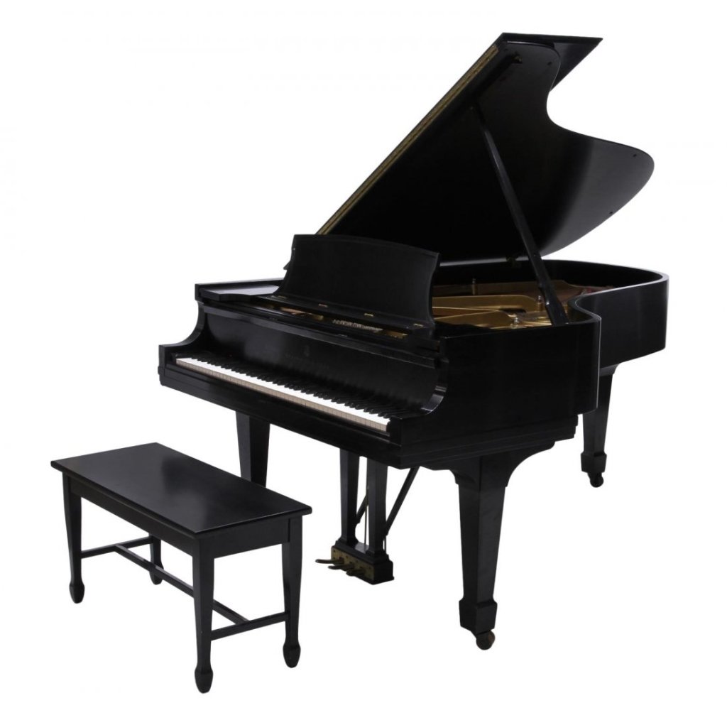 STEINWAY & SONS MODEL B GRAND PIANO, C. 1966 (1 of 10)
