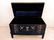 VINTAGE LARGE PAINTED WOOD WEDDING CHEST ON STAND, - 2