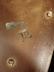 ROSEVILLE POTTERY FLORENTINE WALL POCKET, BROWN, APPROX - 4