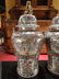 PAIR LARGE CHINESE ROSE MEDALLION GINGER JARS WITH - 2