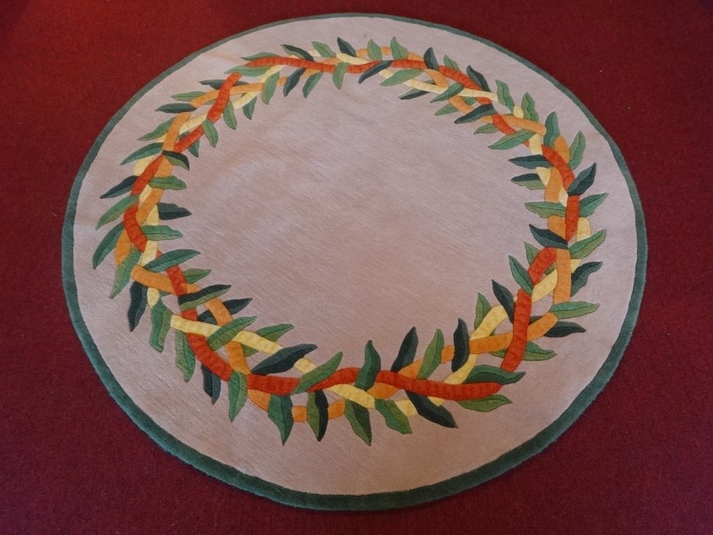 HAWAIIAN STYLE NEPALESE/TIBETAN WOOL RUG BY INDICH (1 of 5)