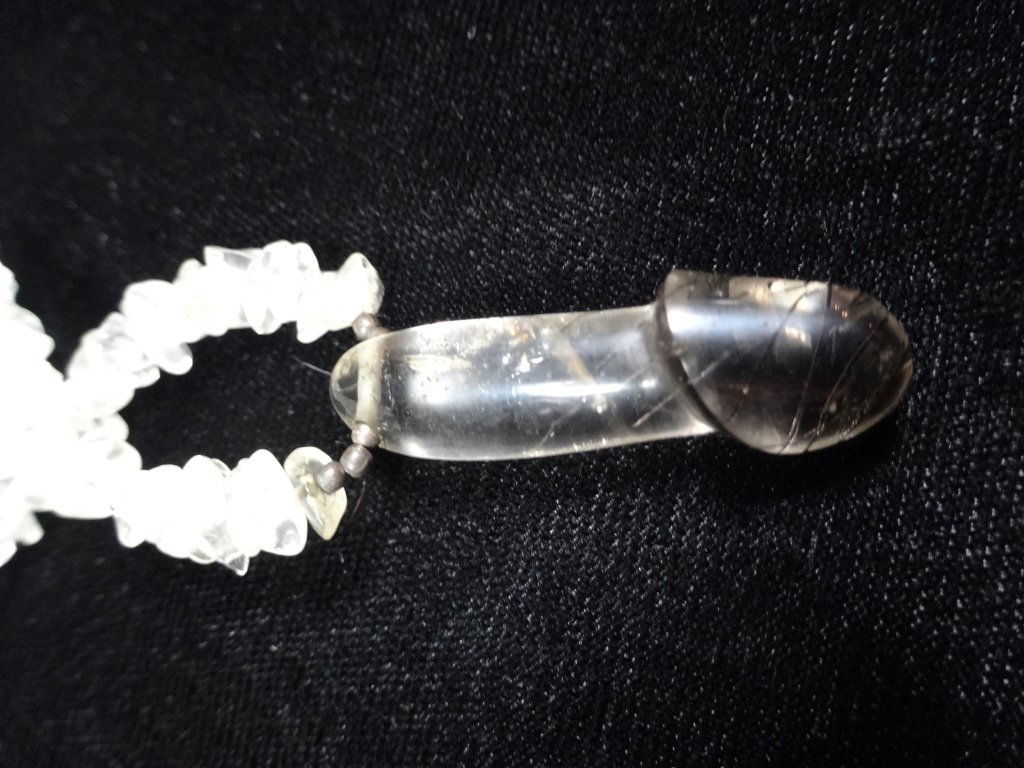 SOUTHEAST ASIAN CRYSTAL FERTILITY NECKLACE WITH PHALLUS (1 of 6)