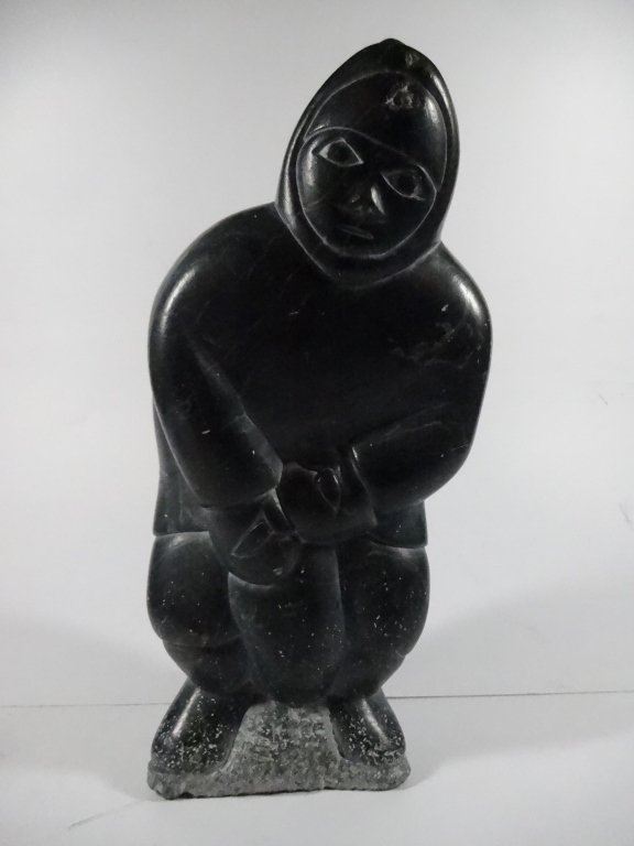 NIVIAXIE, CONLUCY INUIT (CANADIAN ESKIMO) CARVED (1 of 8)