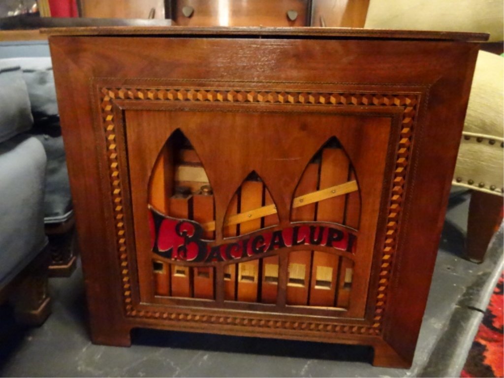 LOUIS BACIGALUPI ANTIQUE MUSIC BOX, ROLL OPERATED, HAND (1 of 10)