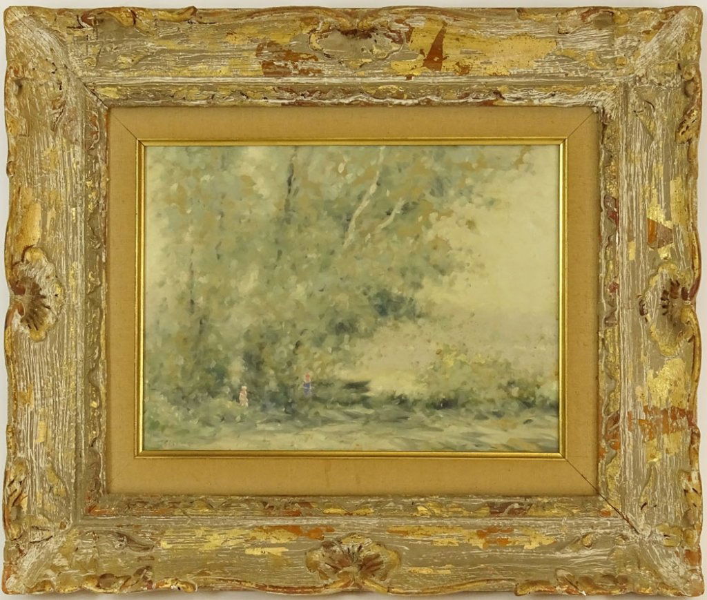 ANDRE GISSON, AMERICAN (1921-2003) OIL ON CANVAS (1 of 4)