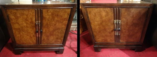Pair Drexel Heritage Asian Chests Tai Ming Collection Pair Drexel Heritage Asian Chests Tai Ming Collection