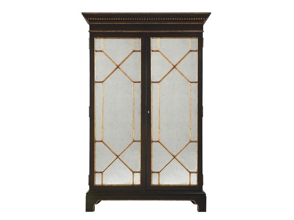 LILLIAN AUGUST FOR HICKORY WHITE LANDFORD BAR CABINET, (1 of 10)