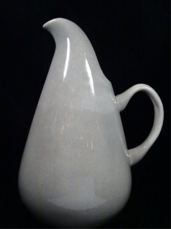 RUSSEL WRIGHT PITCHER, GRAY, APPROX 11" X 8.5",: RUSSEL WRIGHT PITCHER, GRAY, APPROX 11" X 8.5", SKU348.04