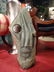 STONE SCULPTURE, FACE, APPROX 29"H, SKU282.09