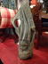 STONE SCULPTURE, FACE, APPROX 29"H, SKU282.09 - 3