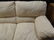 3 PC LEATHER SOFA, CHAIR, AND OTTOMAN, OFF WHITE - 7