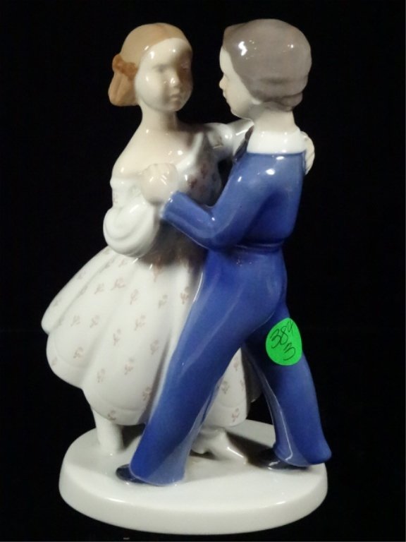 BING & GRONDAHL PORCELAIN FIGURINE,DANCING COUPLE, (1 of 7)