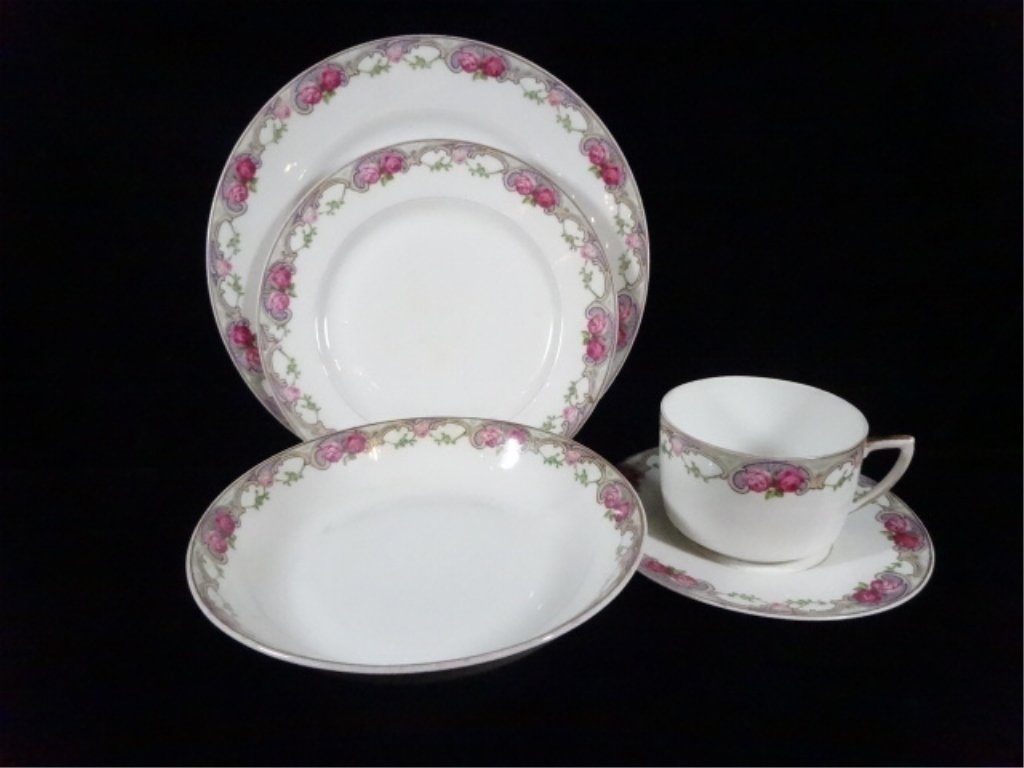 51 PC WOLCOTT CZECHOSLOVAKIA CHINA SERVICE, INCLUDES 6 (1 of 7)
