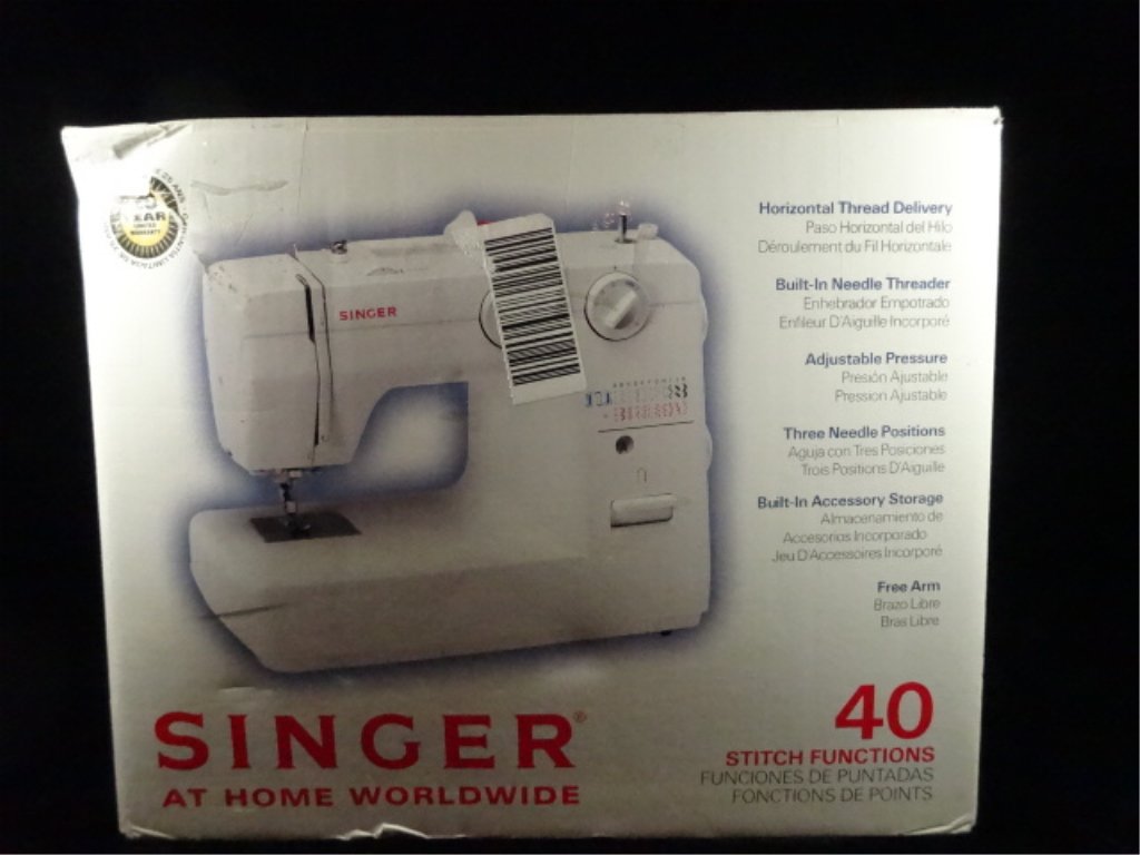 SINGER SEWING MACHINE, MODEL 1120, WITH 40 STITCH (1 of 5)