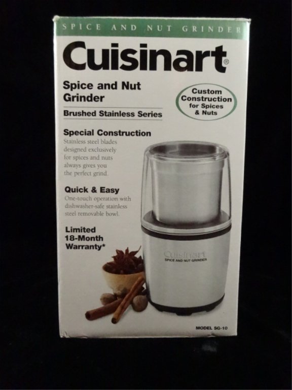 CUISINART SPICE & NUT GRINDER, SKU9338.17: CUISINART SPICE & NUT GRINDER, SKU9338.17