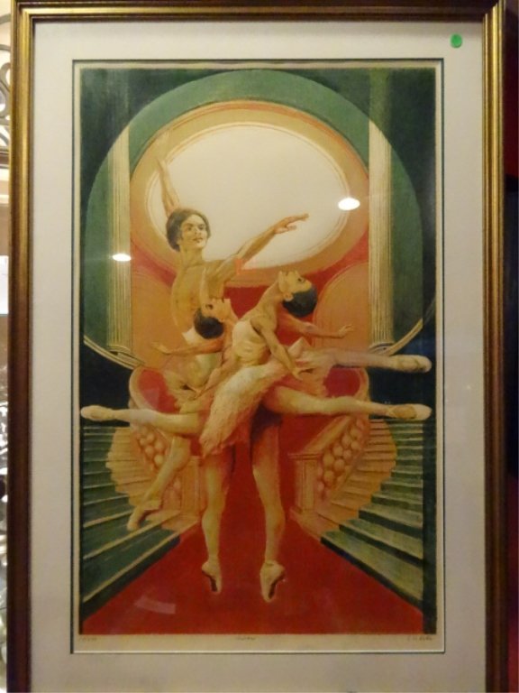 G.H. ROTHE LIMITED EDITION SCREENPRINT, KIROV, 1975, (1 of 10)