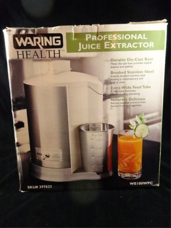 WARING HEALTH PROFESSIONAL JUICE EXTRACTOR, SKU9338.16 (1 of 6)