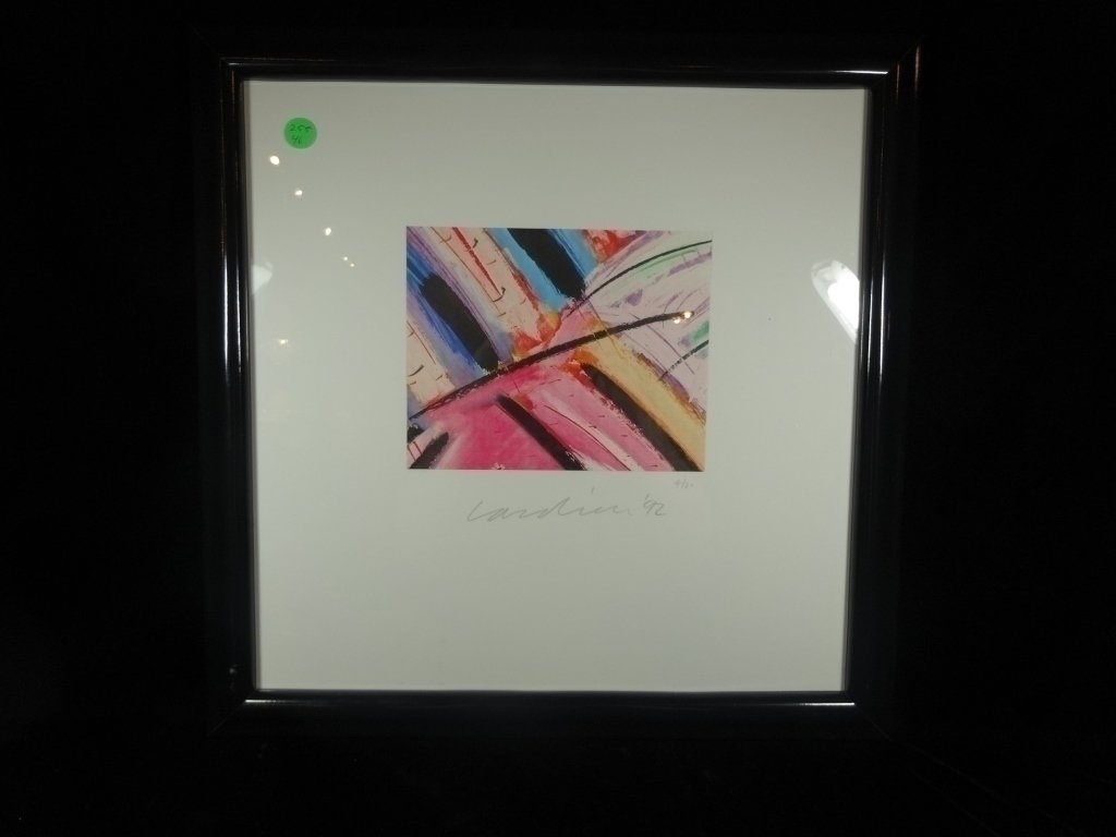 GEOFFREY LARDIERE LIMITED EDITION LITHOGRAPH, GRAPHIC (1 of 3)